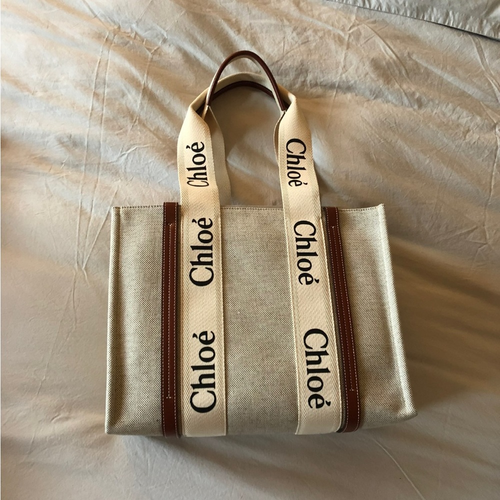 Chloè medium woody tote bag